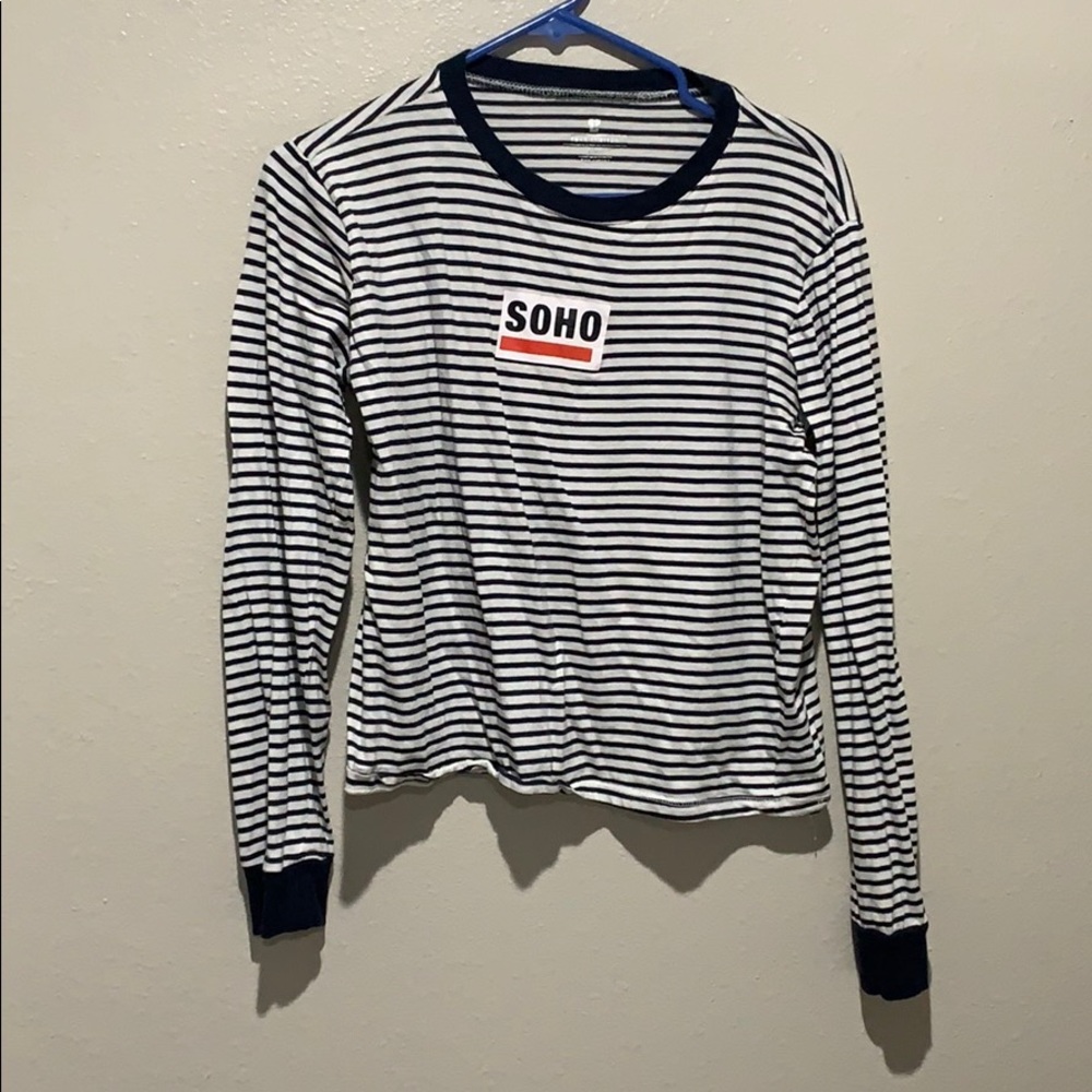 Cotton On striped long sleeve tee